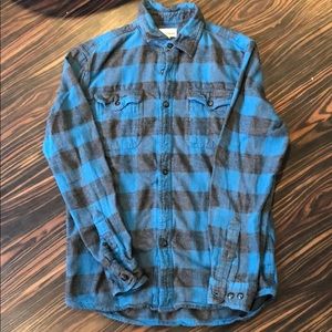 Plaid button down flannel